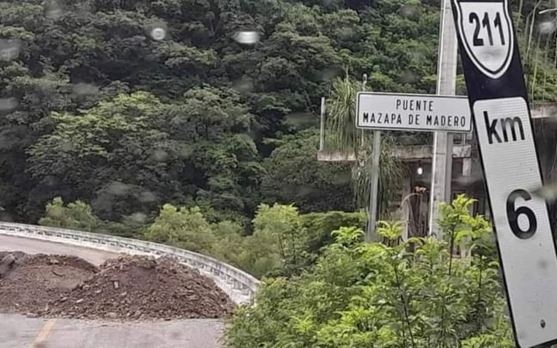 bloqueo en Mazapa de Madero